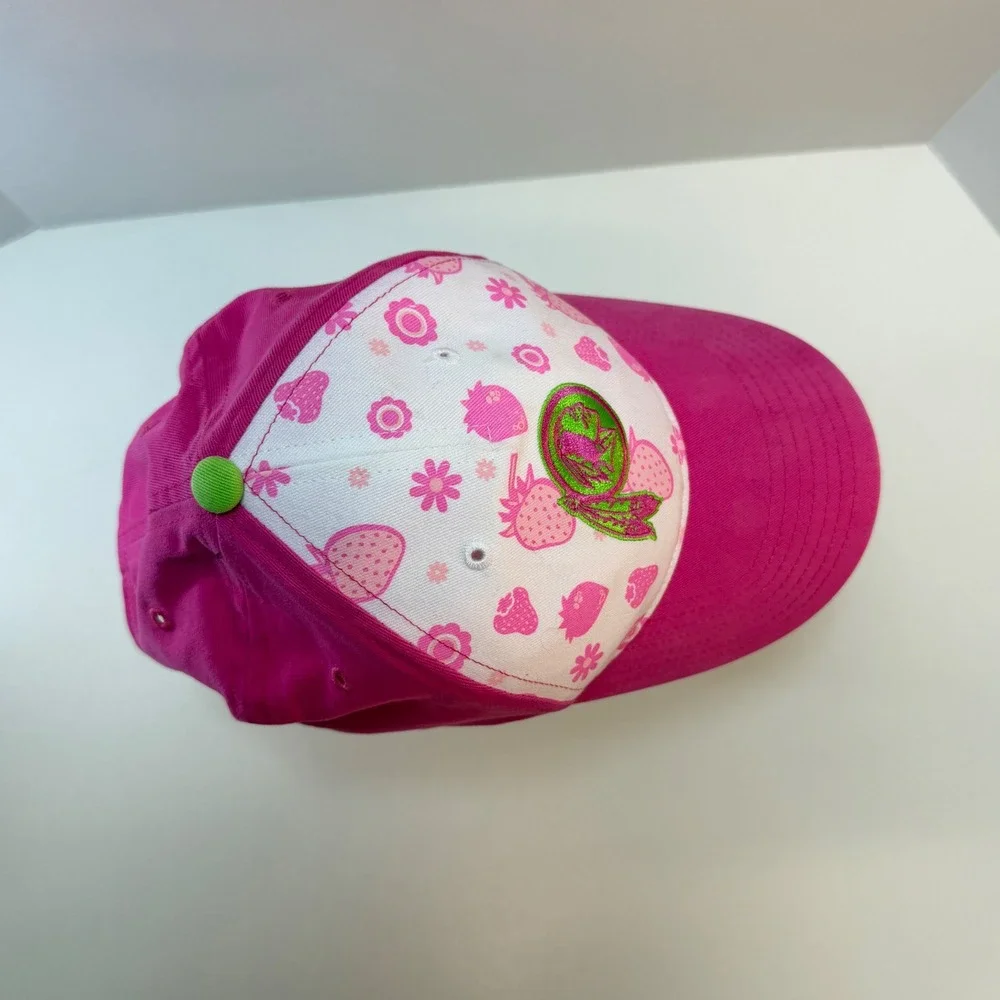 Washington Redskins Youth Hat '47 Brand Pink Floral Strawberry Smoothie NFL Cap